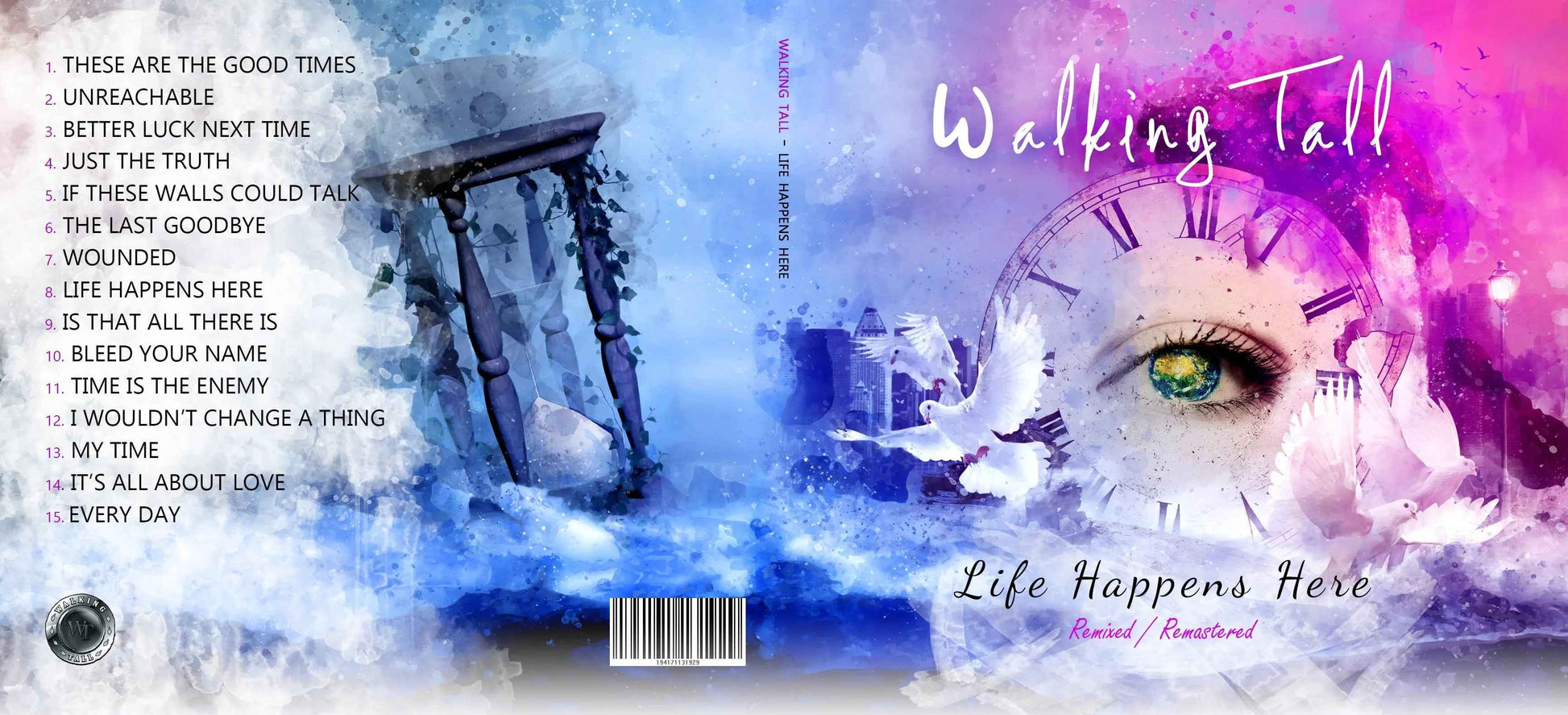 CD Life Happens Here Remixed Remastered Physical Edition